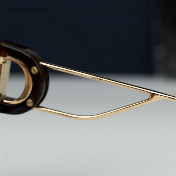 BRAND NEW Dior 30MONTAIGNE B2U CD40082U 53Y 26L0 Havana Brown Women Sunglasses - Picture 7 of 12